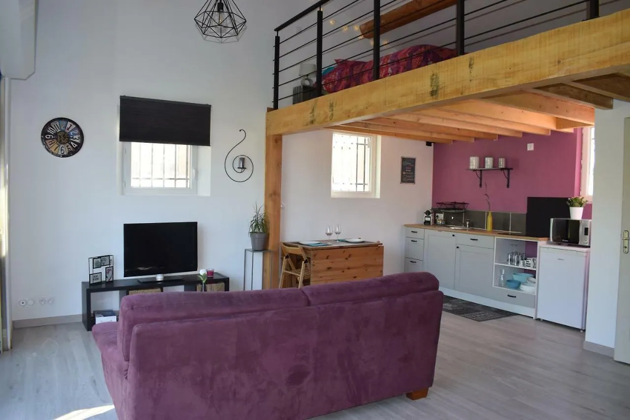 Appartement Loft Le Mistral avec SPA extérieur en saison à Maillane